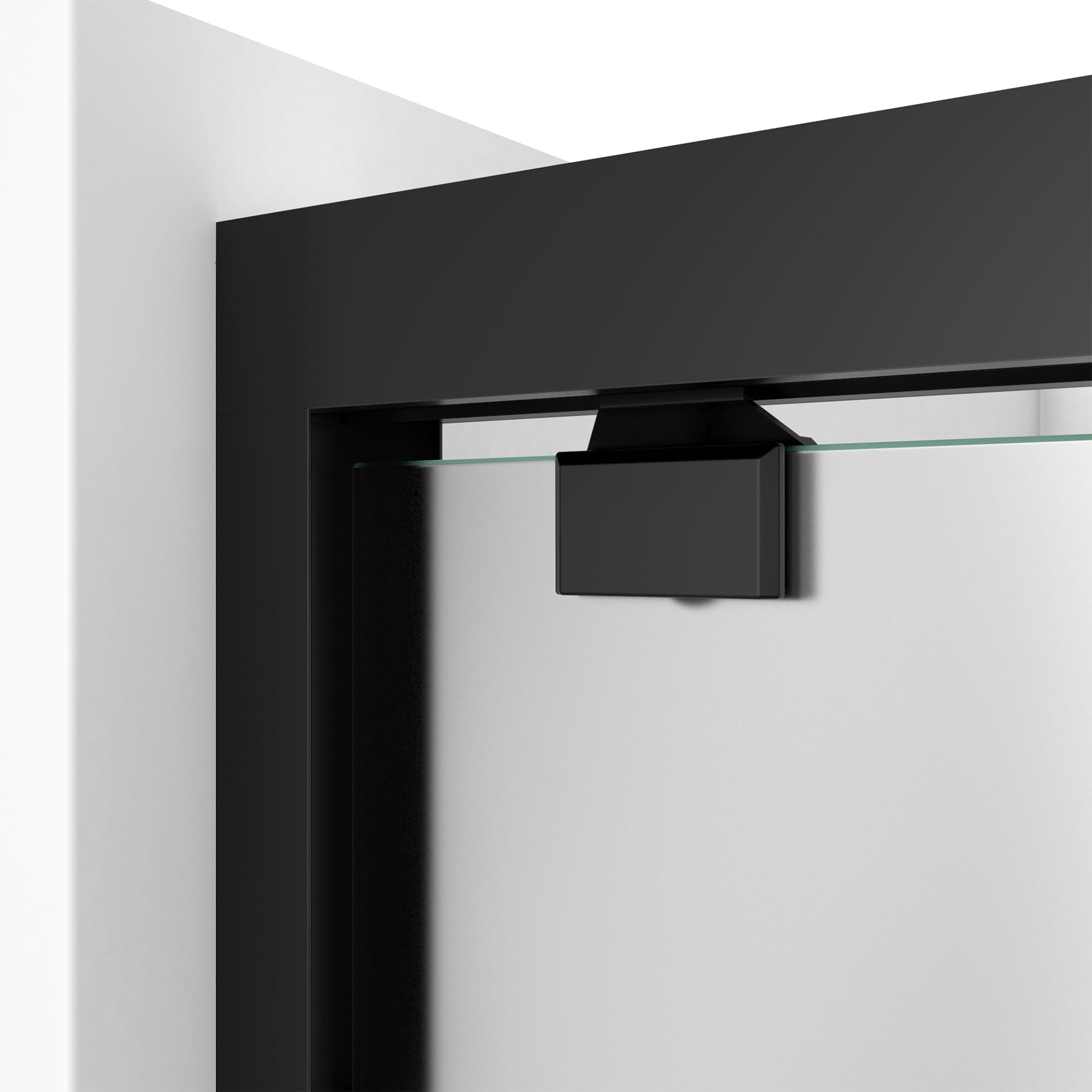 DreamLine Encore 56-60 in. W x 76 in. H Semi-Frameless Bypass