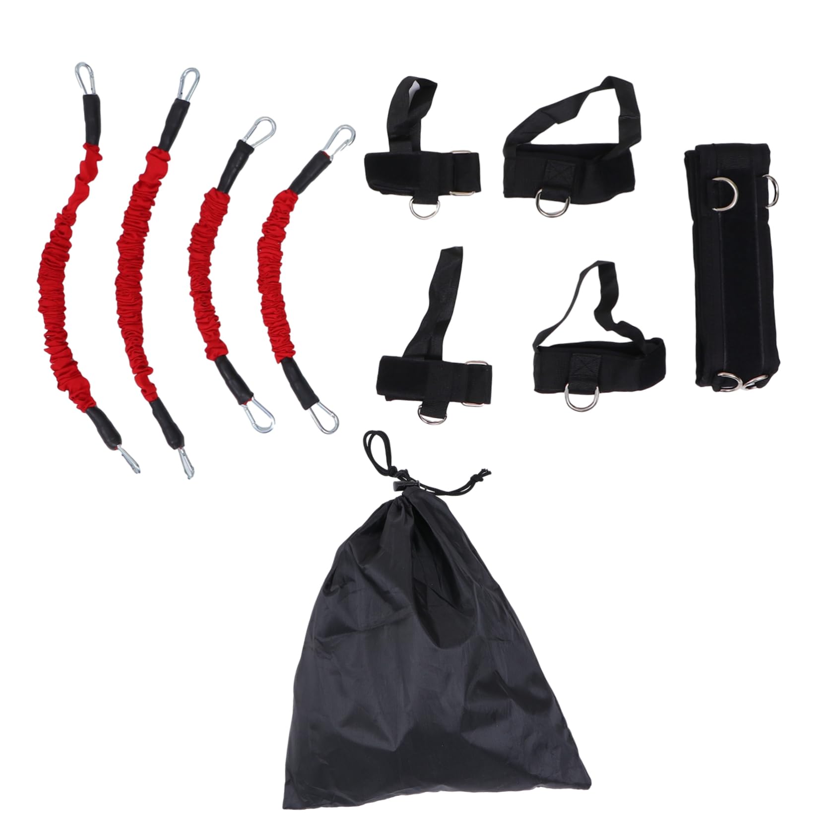 Happyyami Banda de Resistencia de Fitness Bandas de Ejercicio fortalecedor de Agarre de Mano maquinas Gym Material Gimnasio Belt Ligas de Resistencia para Ejercicio Barra de tracción