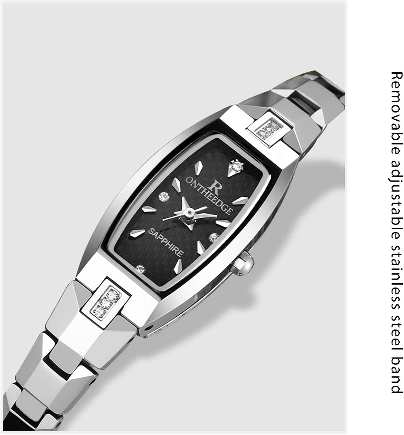 RORIOS Analogico Al Quarzo Donna/Ragazza Elegante Orologi da Polso Acciaio al Tungsteno Band RORIOS Analogico Al Quarzo Donna/Ragazza Elegante Orologi da Polso Acciaio al Tungsteno Band