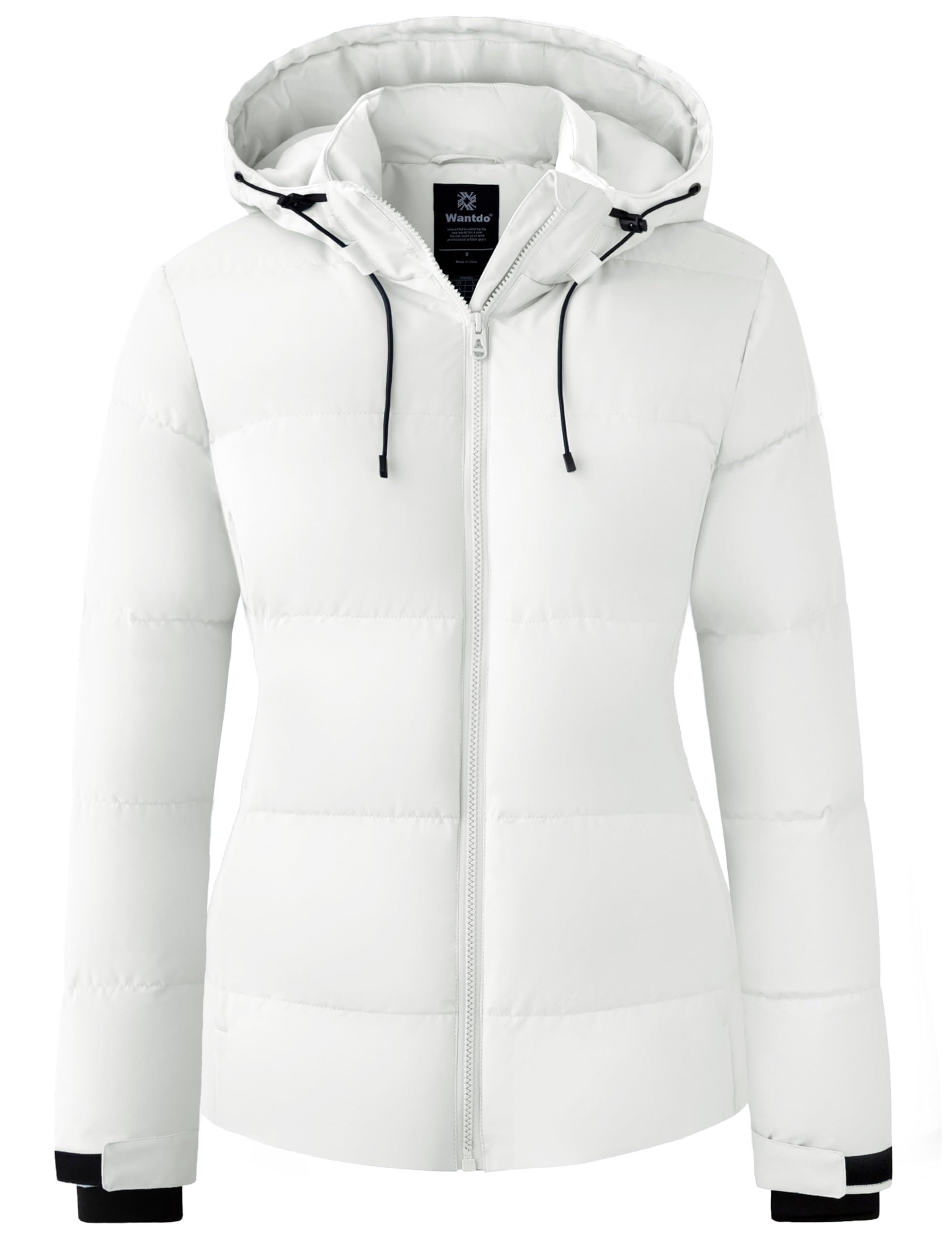 wantdo Women's Recycled Winter Coat Waterproof Puffer Jackets With Hood-picture-16
