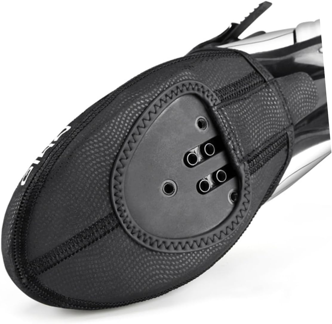 Kisangel Windproof Cycling Shoe Covers Warm Overshoes for Outdoor Riders Xs S Black Durable Elastic Material for
