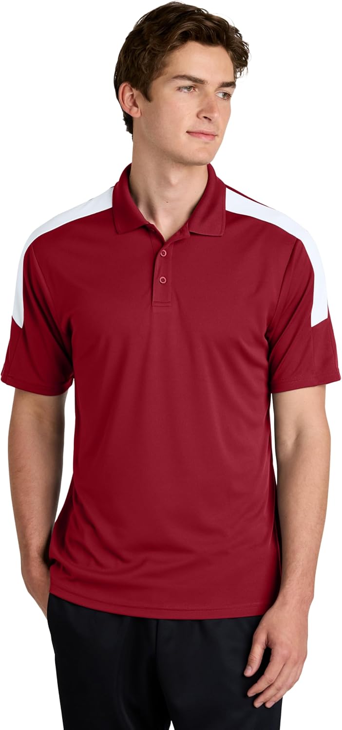 Port Authority Men's Short Sleeve Carefree Poplin Button-Down Shirt
