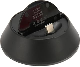 Charging Dock for GO Plus, Fast Charging Intelligent Charge Protection Magnetic RGB Charging Station, Portable ABS Charging Station Charger with Cable Compatible with GO Plus