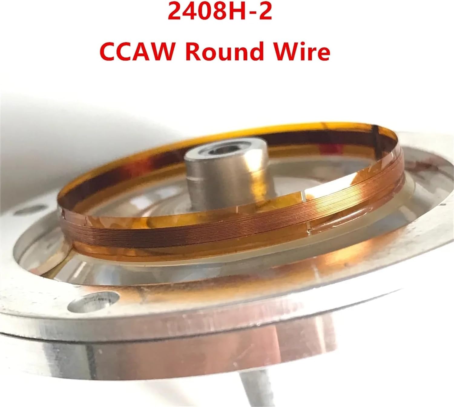 2pcs Pure Aluminum Wire Replacement Diaphragm fit for 2408H-2 for 710, 712, 715, 725, 735 Series(2408H-2 CCAW 16ohm)