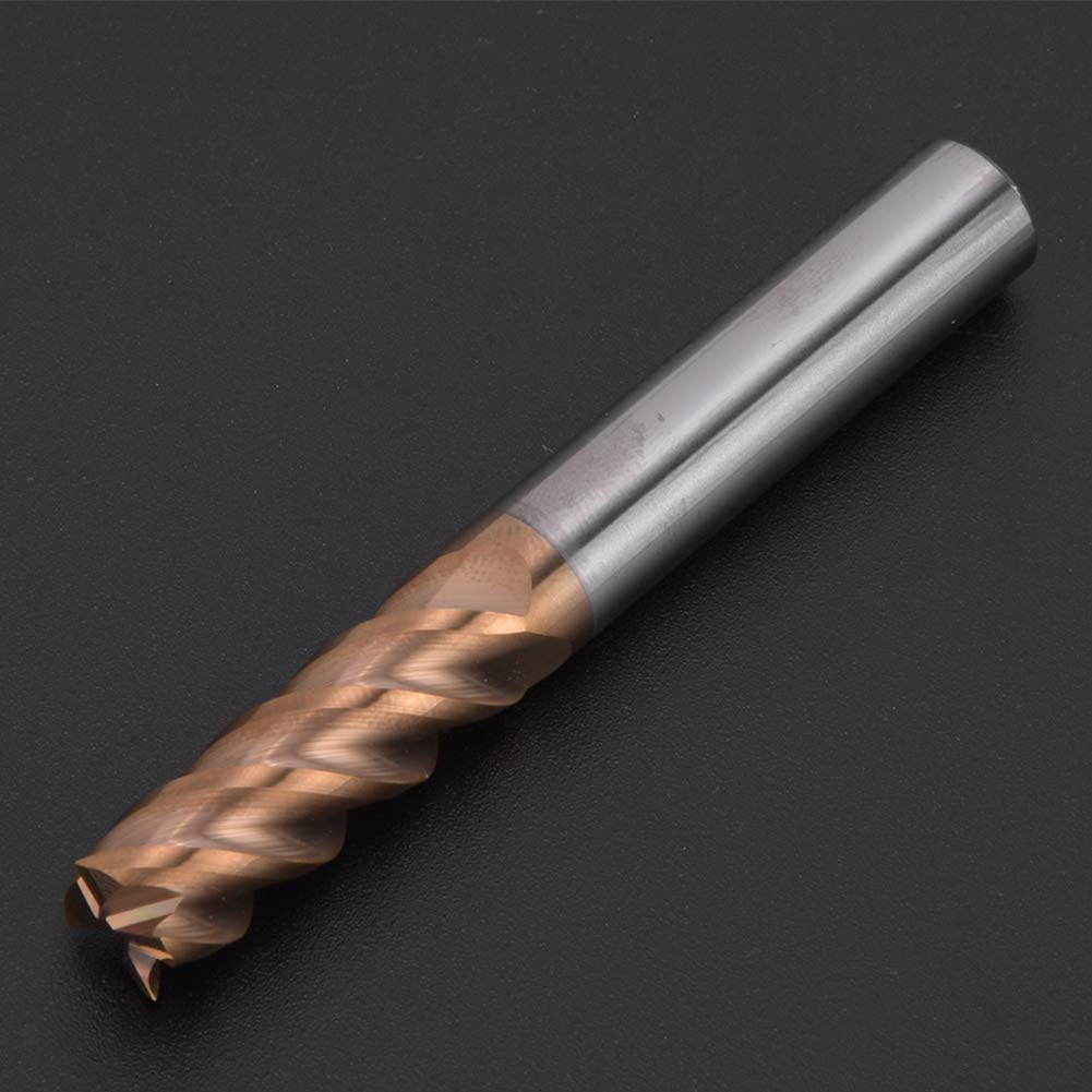 Frez palcowy do obróbki metalu HRC60° D10*75 * 4T | Frez ze stali wolframowej 4 - rowek