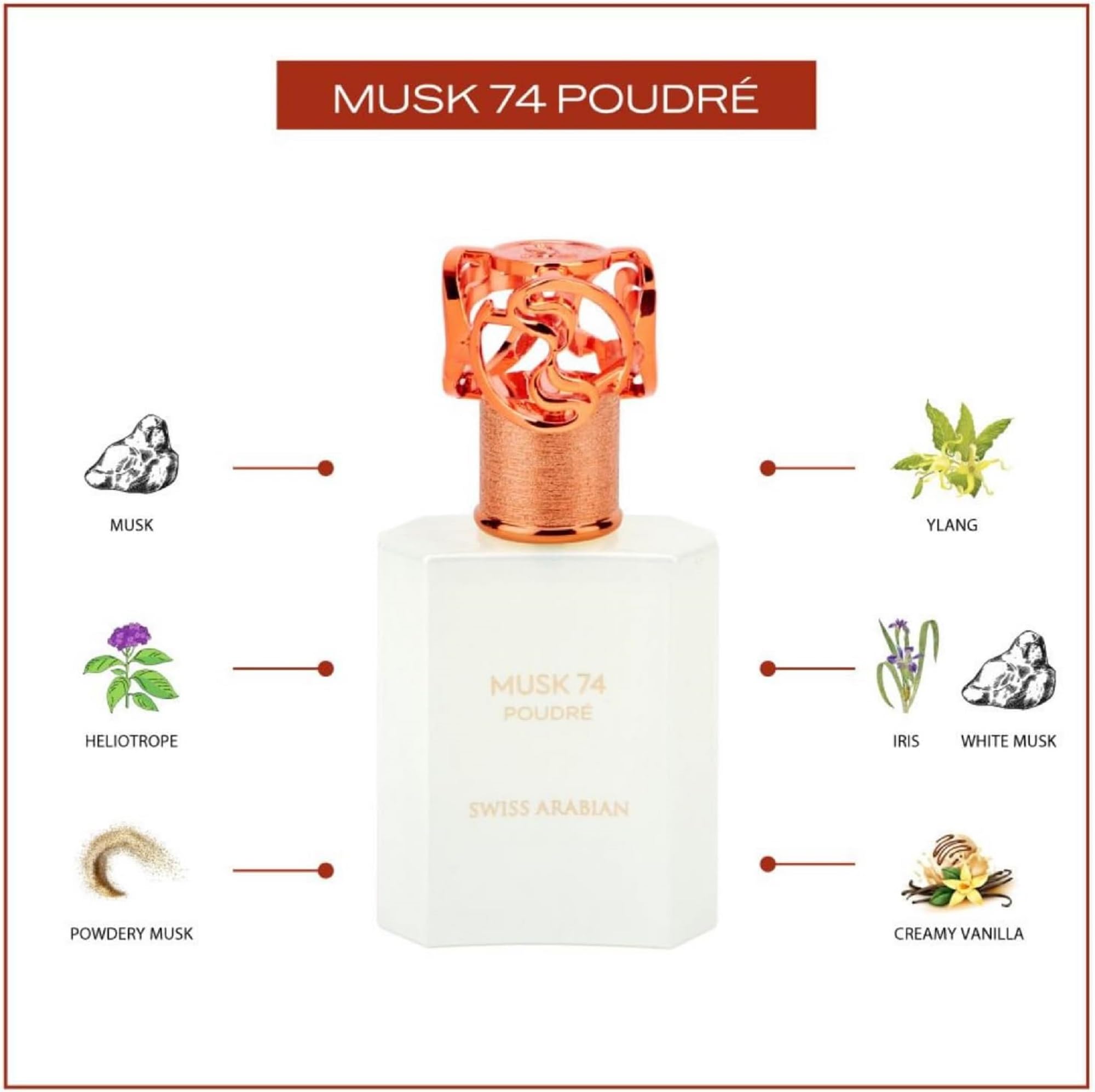 Amazon.com: Swiss Arabian Musk 74 Poudre - Luxury Products From