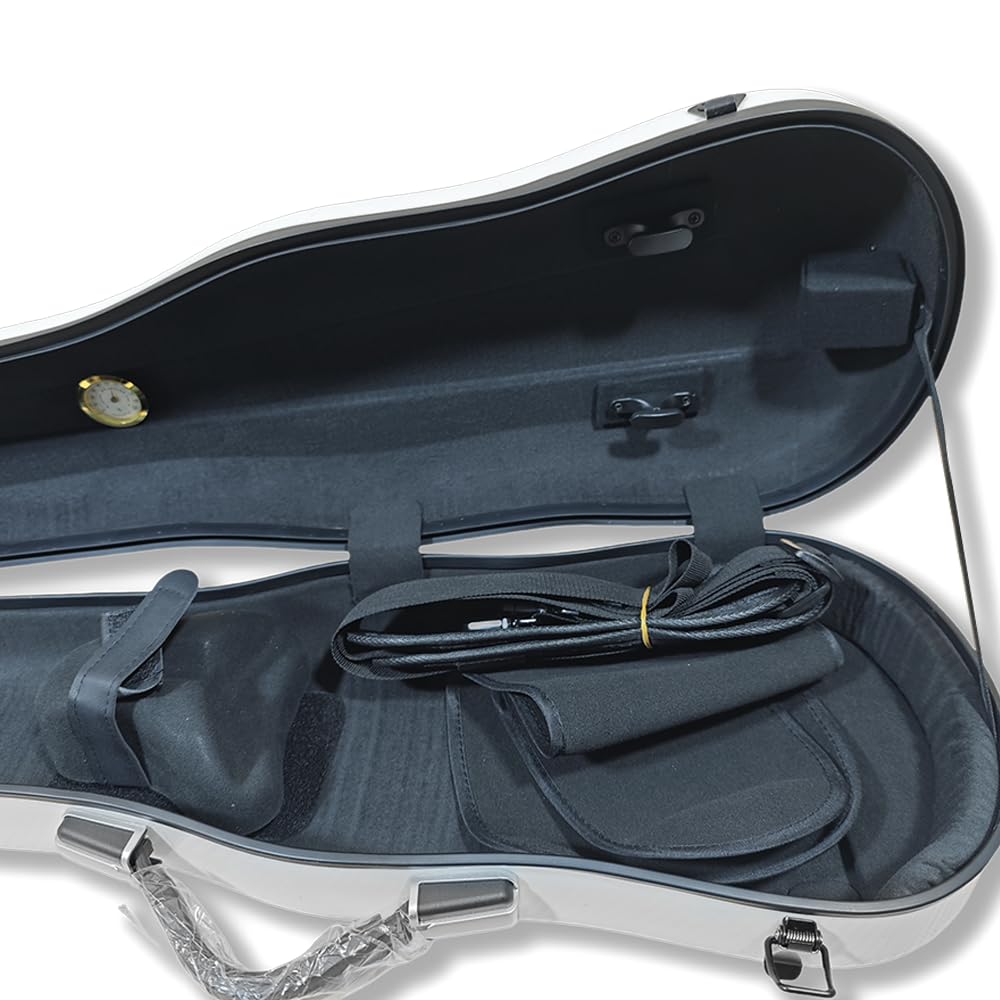 yinfente Étui pour Violon 4/4 en Fibre de Carbone léger et Solide