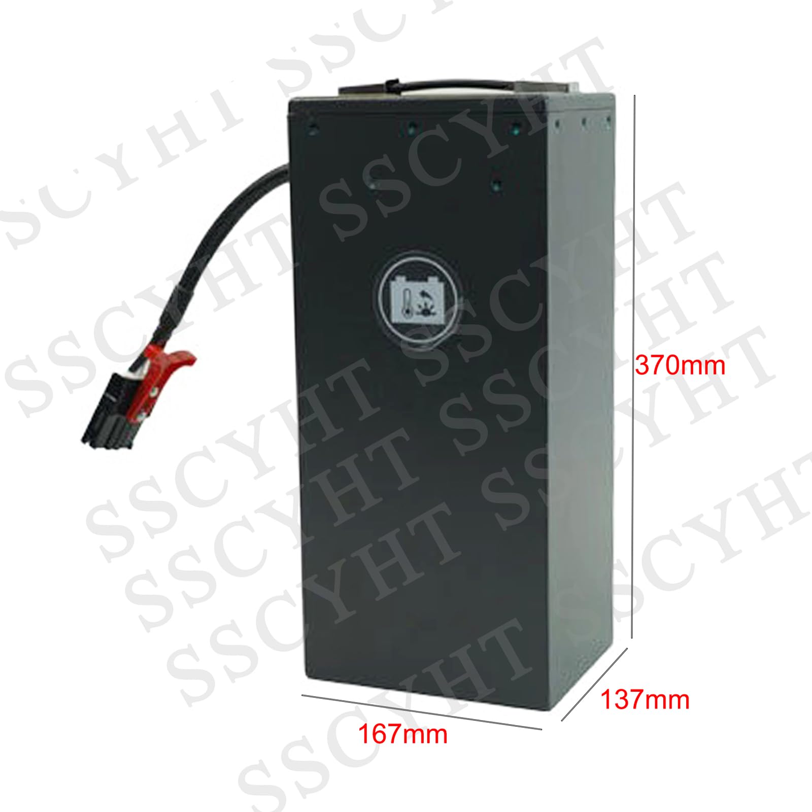 Batteria Litio 48V 30Ah con Can per transpallet Elettrico MT15ALI/KBP20ALI | Batteria LiFePO4 sostitutiva per transpallet elettrico, portatile e rimovibile, con connettore SBS75X