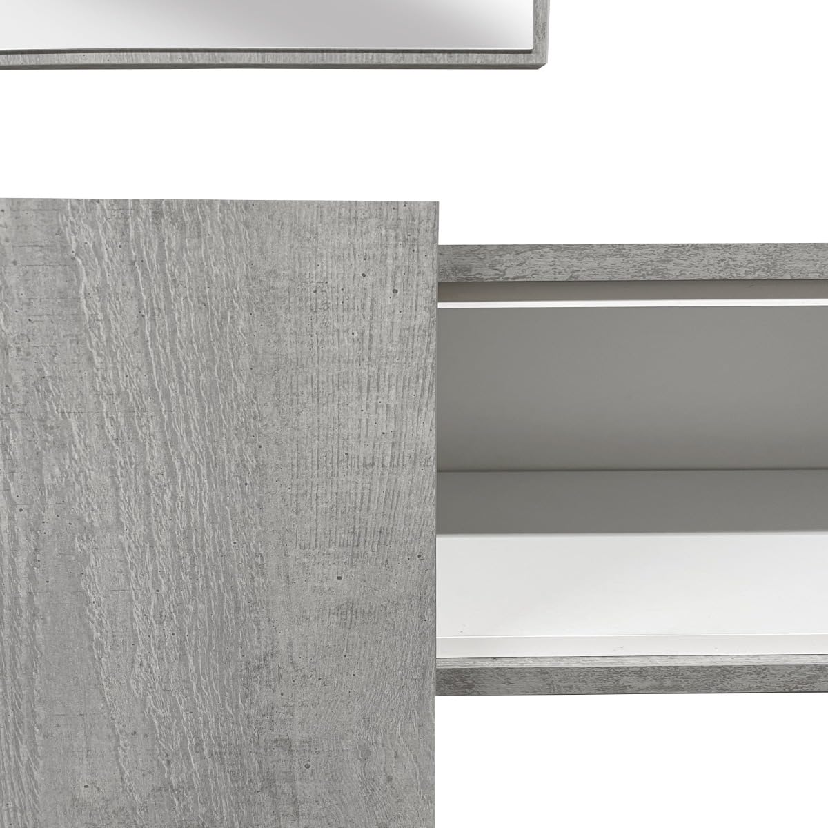 CALITAN FURNITURE FACTORY SP Z O.O. Mobile da Ingresso Move Cemento E Bianco