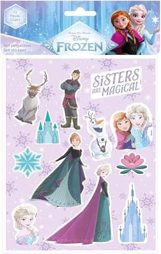 Safta FROZEN - Set de Pegatinas, 10.5x14.8 cm