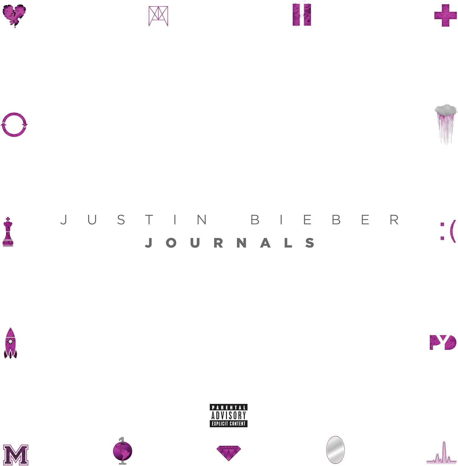 Journals Expanded Edition Platinum by Justin Bieber — album cover