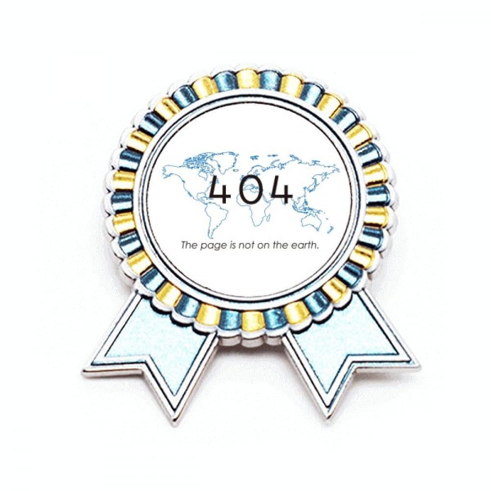 Not On Earth Badge Pin's 404 idéal pour customiser vos sacs à dos