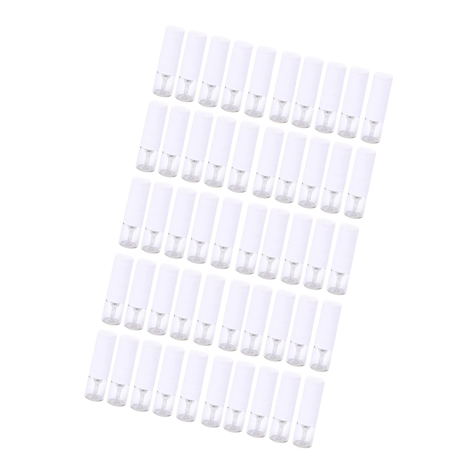 MHADBKH 50Pcs Miniature Glass Perfumes Bottles 1ml Portable Leakproof Atomizer Sprayers with Funnel for Fragrances Application Refillable Perfumes Atomizer Sprayer Bottle