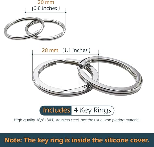 Miniatura 5 de GFDesign 2 fundas de silicona para llavero de 3/4 botones, protector sin llave compatible con Mazda 3 6 CX-30 CX-5 CX-9 WAZSKE11D01 662F-SKE11D01