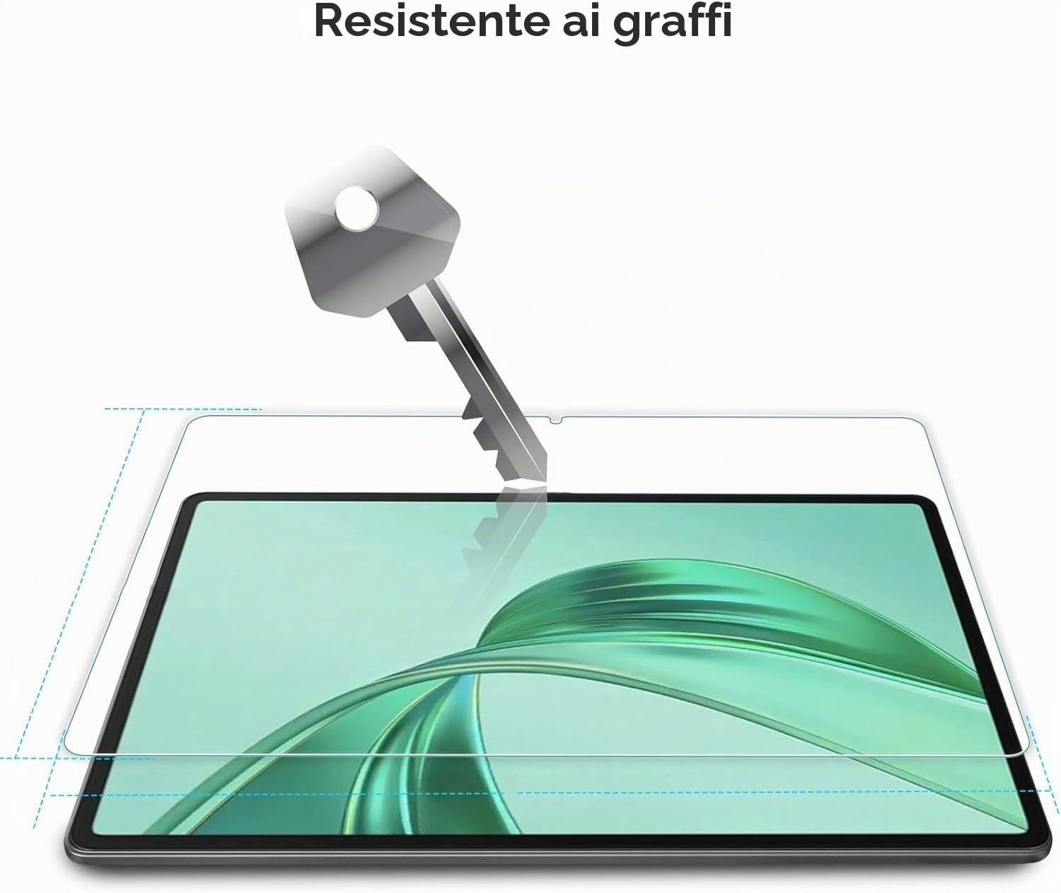 Vetro Temperato Honor Pad X8a 11" 2 Pezzi Pellicola Protettiva 9H Anti Graffio