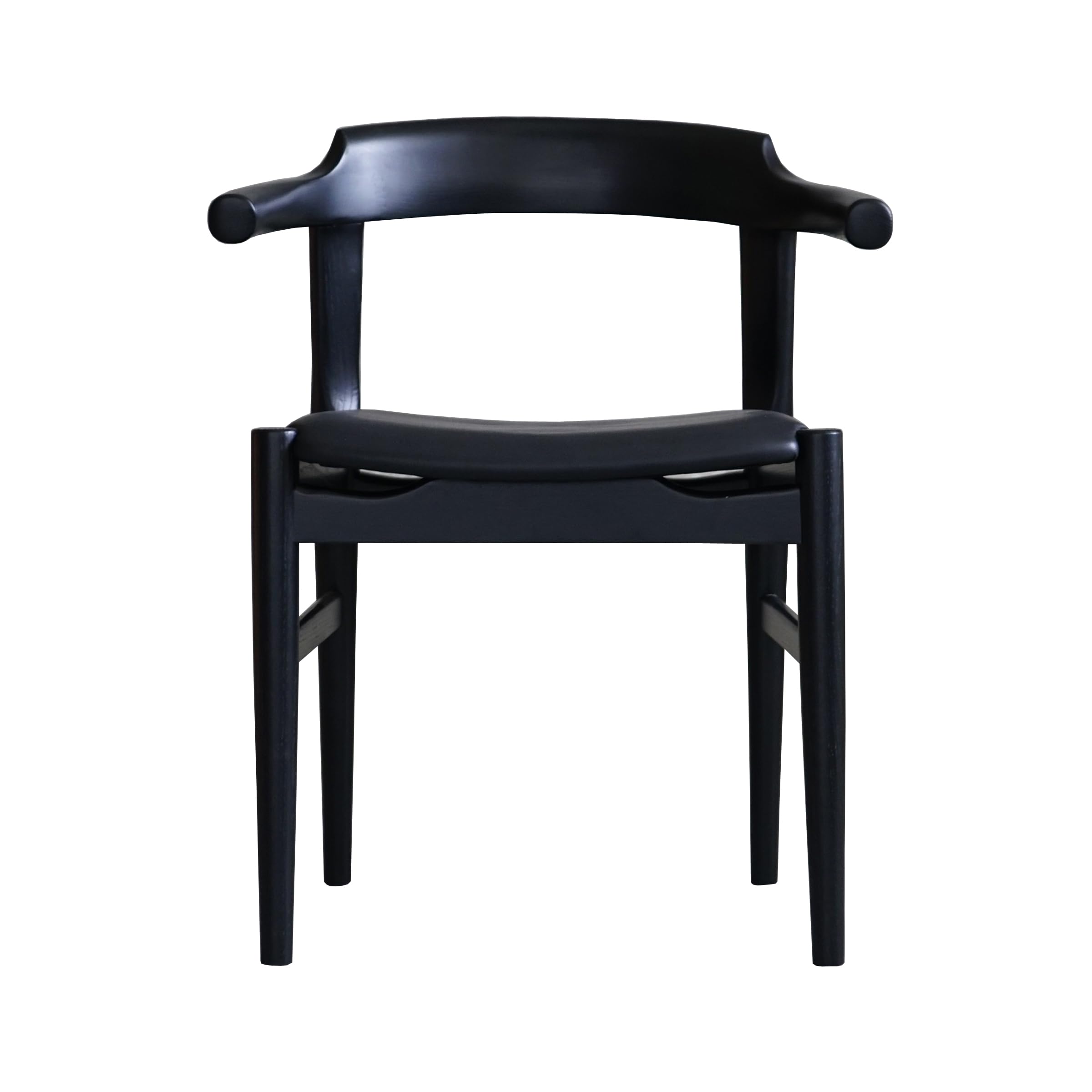 オーク材 アームチェア 黒座面 ウェグナー リプロダクト3