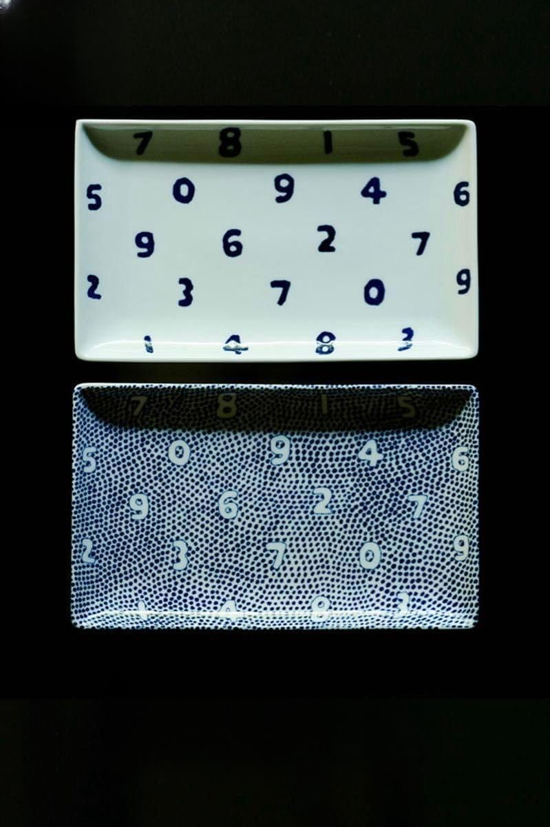 SOUSOU 長崎 波佐見焼 角皿 2種セット 限定 ノベルティ おしゃれ 生活