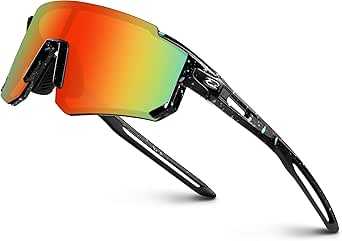 Youth Baseball Sunglasses FEISEDY Kids Sunglasses UV400 Protection - Youth Baseball Sports Shades For Boys Girls Age 8-16 Baseball Gear - View #2