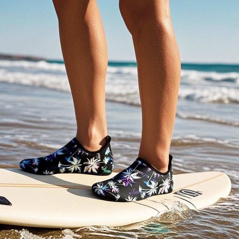 Barefoot Water Shoes for Women Men Non-Slip Yoga Socks Summer Shoes Travel Slippers for Indoor Outdoor Beach Swim Surf Water Sport2