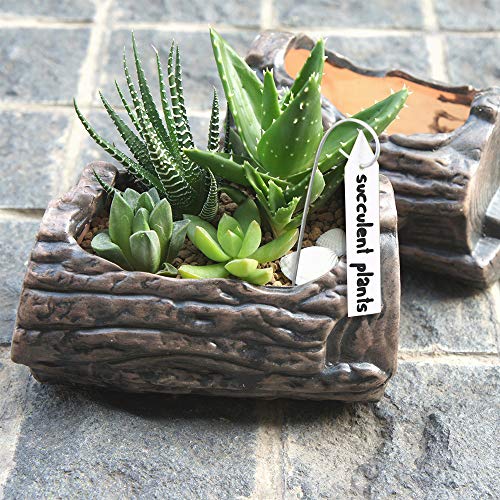 Plant Labels, ZOUTOG 1000 Pcs Plastic Plant Tags 4 Inch Garden Makers with Pen - Thumbnail 4