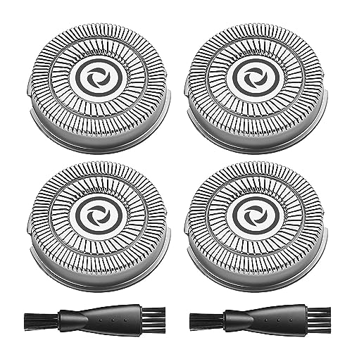 Pitbull Shaver Replacement Blade for Skull Shaver Replacement Heads Compatible with Pitbull Gold Replacement Blades Skull Shaver Replacement Blades 4 Pack Skull Shaver Blades Gifts for Bald Men