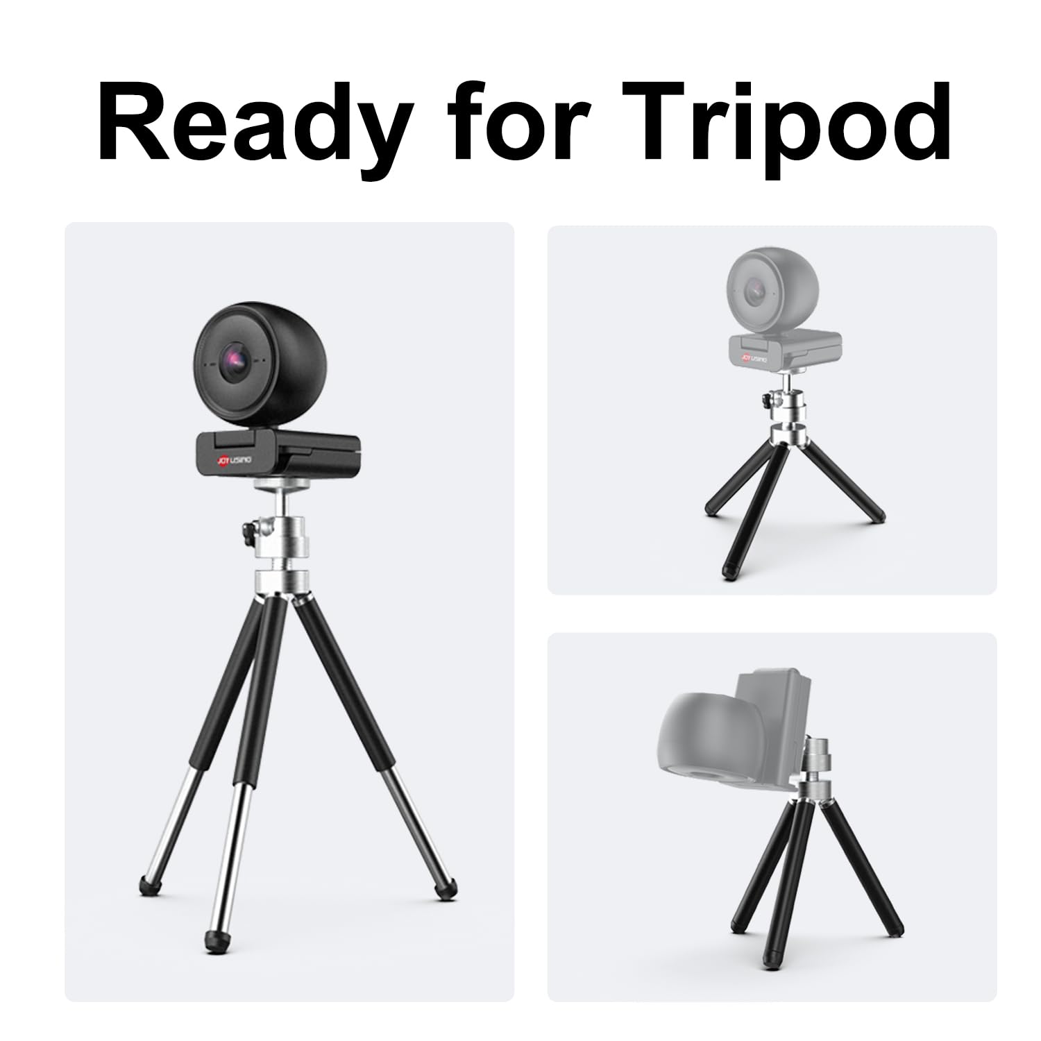 JOYUSING Flip600R - Webcam 4K per streaming, Ultra 4K HD, autofocus PDAF, microfoni con cancellazione del rumore, FOV 73°, correzione automatica della luce, copertura della privacy, telecamera in