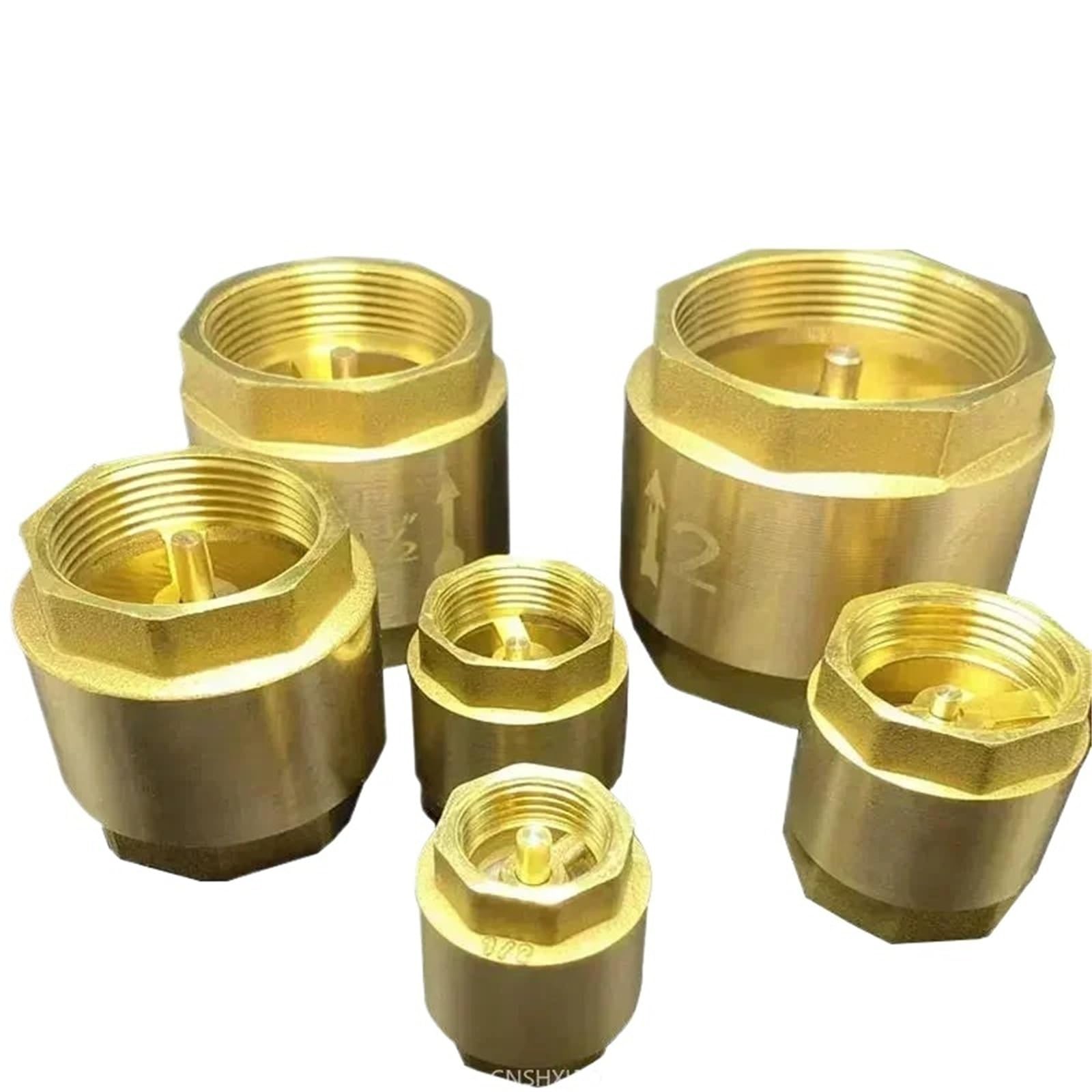 Clapet anti-retour en laiton filetage femelle 1 pouce DN25 pour installation de plomberie domestique