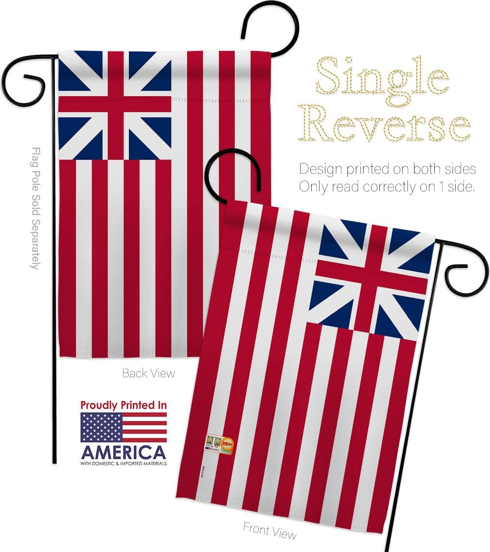 United States 1776–1777 Garden Flags Pack Americana Old Glory US American Country Particular North America USA Applique Small Decorative Gift Yard House Banner Made In 13 X 18.5