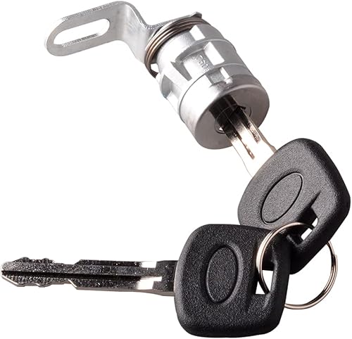 Miniatura 3 de Unikpas Cilindro de cerradura de puerta trasera y llave compatible con Toyota Tundra 2014-21 Tacoma 2016-21 Cilindro de cerradura de puerta trasera