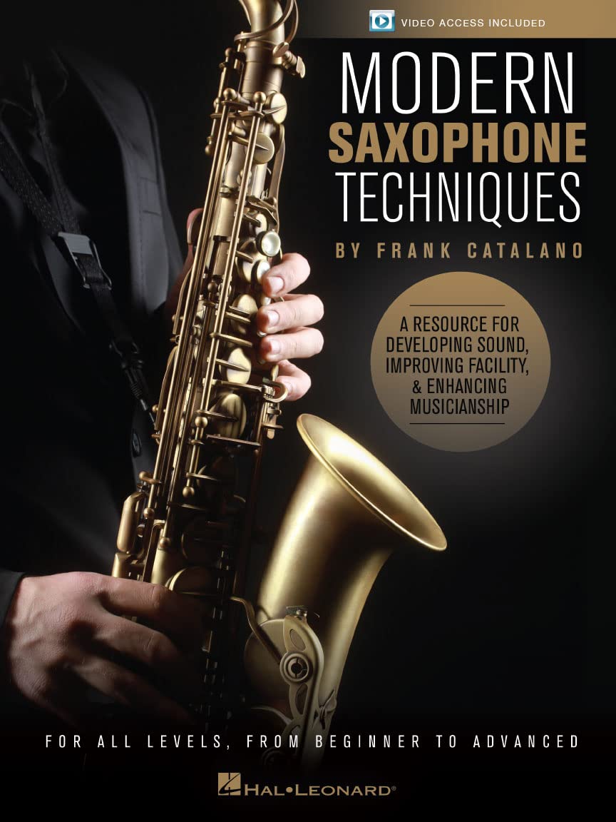 Modern Saxophone Techniques partition méthode saxophone avec morceaux et audio en ligne