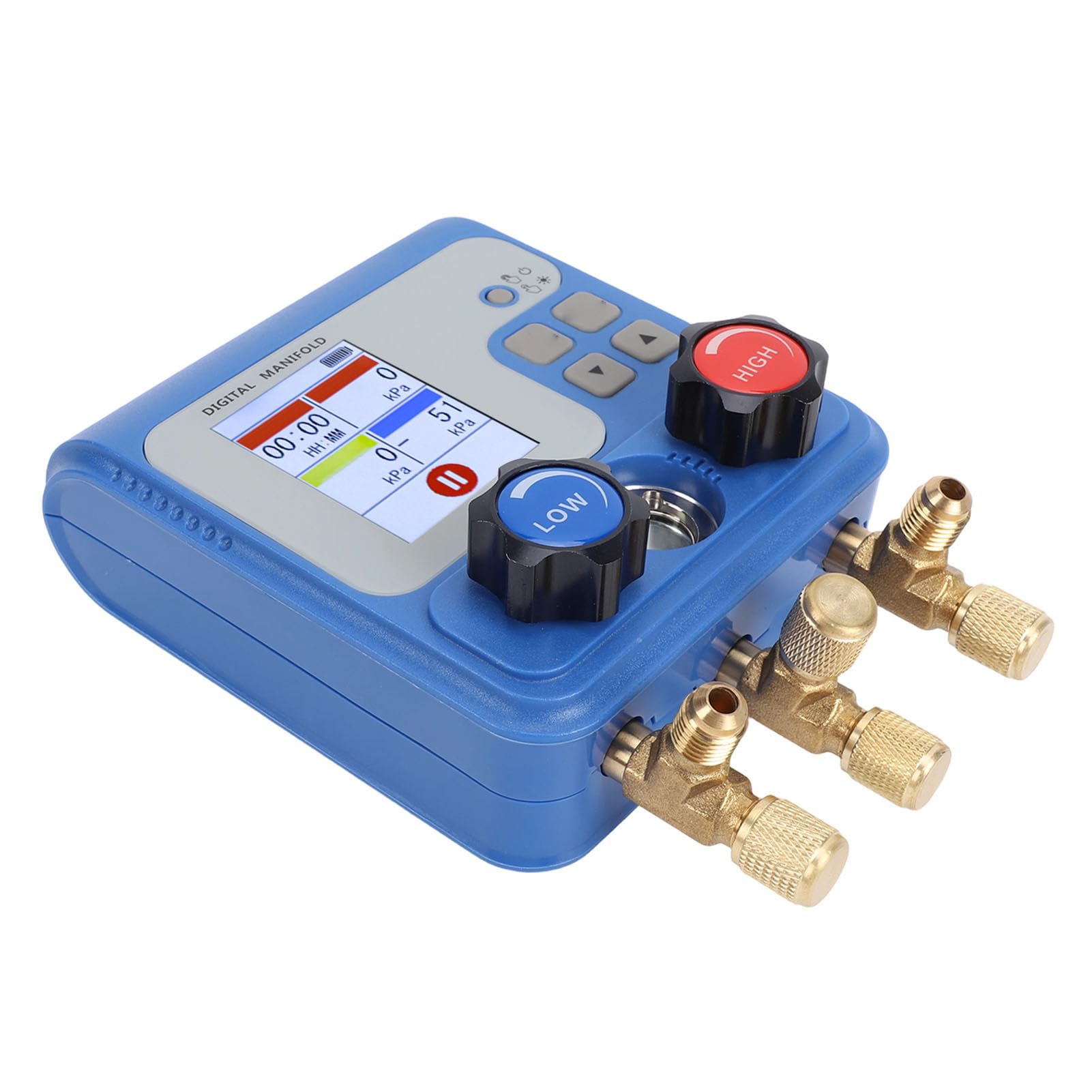 Matybobe Manómetro Digital HVAC, Medidor de Presión y Vacío de Doble