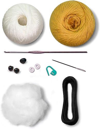 Miniatura 3 de CIRCULO Círculo Amigurumi - Kit de ganchillo - Gatos y perros - Todo incluido, instrucciones fáciles - Intermedio - Juego de ganchillo - Kit de