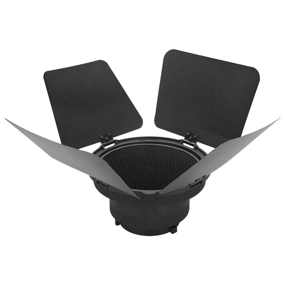 Luz de fotografía VBESTLIFE, Foco de Lente Fresnel Ajustable para luz de Flash de Estudio para Bowens Mount Studio Foco de fotografía de 7 pupara LGadas Luz de Enfoque de Trama de 16,8 cm