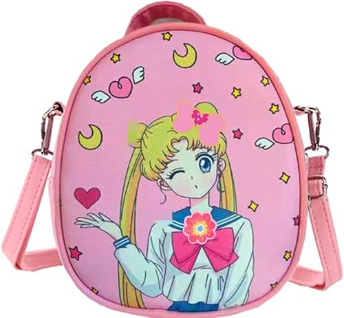 Kerrs Choice Bolso cruzado para niña y mujer mochila rosa japonesa bolso cruzado rosa lindo bolso cruzado Rosado