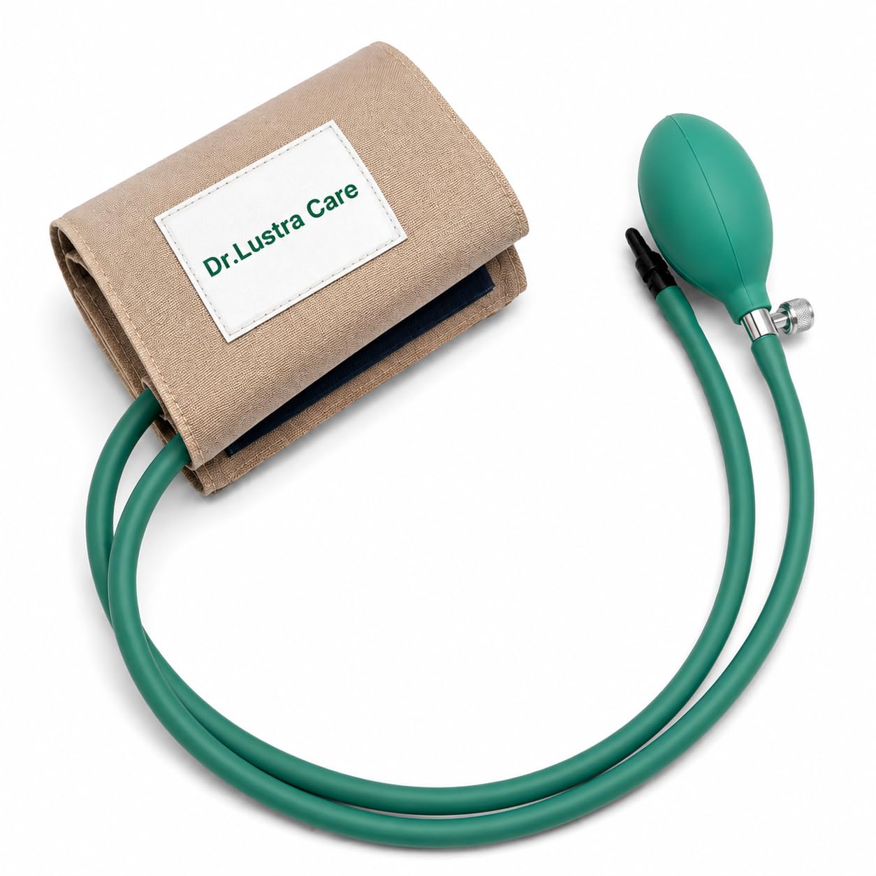 Regular BP Cuff with Bladder, Bulb, & Valve - BP Monitor Cuff for All Brands - BP Cuff For Aneroid/Mercurial Sphygmomanometer (Green)-image-22
