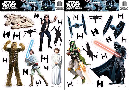 Star Wars Classic Window Cling Set