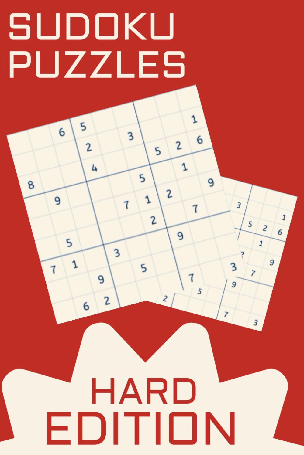 Sudoku HARD Edition: 50+ Puzzles and Solutions included!