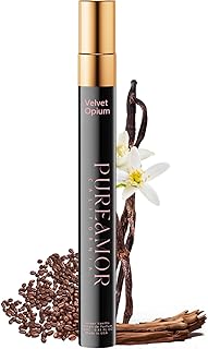 Pheromones Perfumes for Women, Amber Vanilla Perfume, Long Lasting Eau De Parfum Cologne, Enhanced Scents Pheromone Cologne for Men&Women, 0.41 fl.oz Travel Size Perfumes Spray (Velvet Opium)