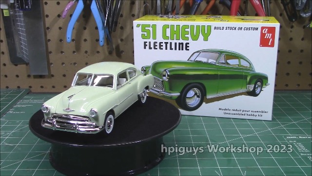 Amazon.com: AMT 1951 Chevrolet Fleetline 1:25 Scale Model Kit