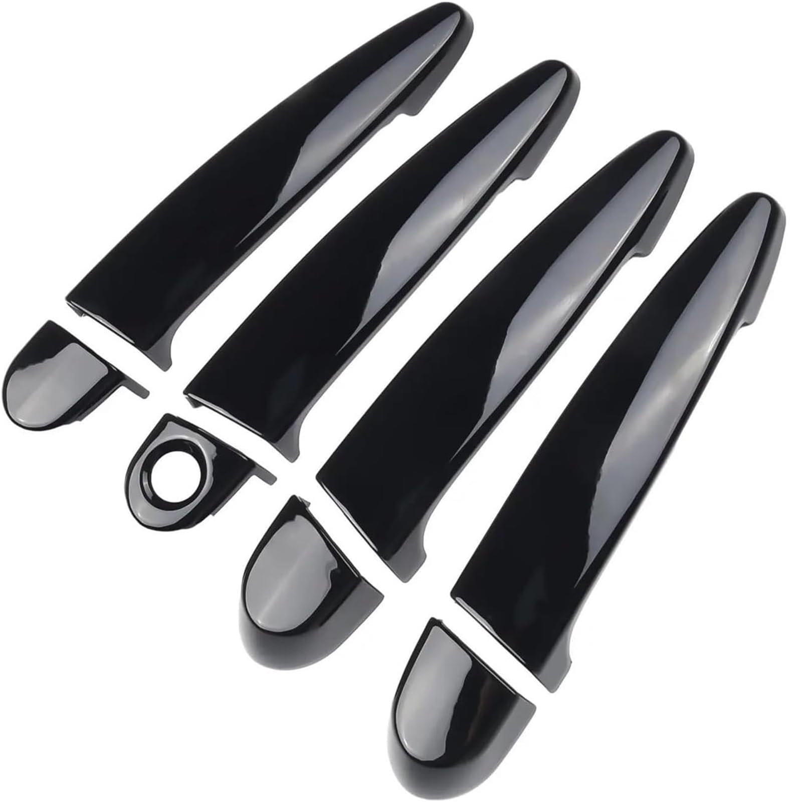 Glymzoi Car Exterior Door Handles Car Left Exterior Door Handle X1 X2 X3 X4 X6 E87 E90 E91 E92 E93 F30 ABS