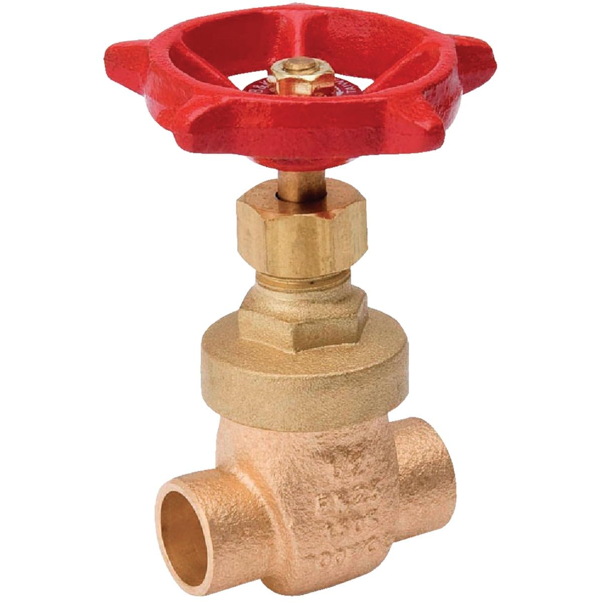 Mueller 1/2 in. Dia. Bronze Gate Valve 150-Mfg# 100-703NL - Sold As 4 Units