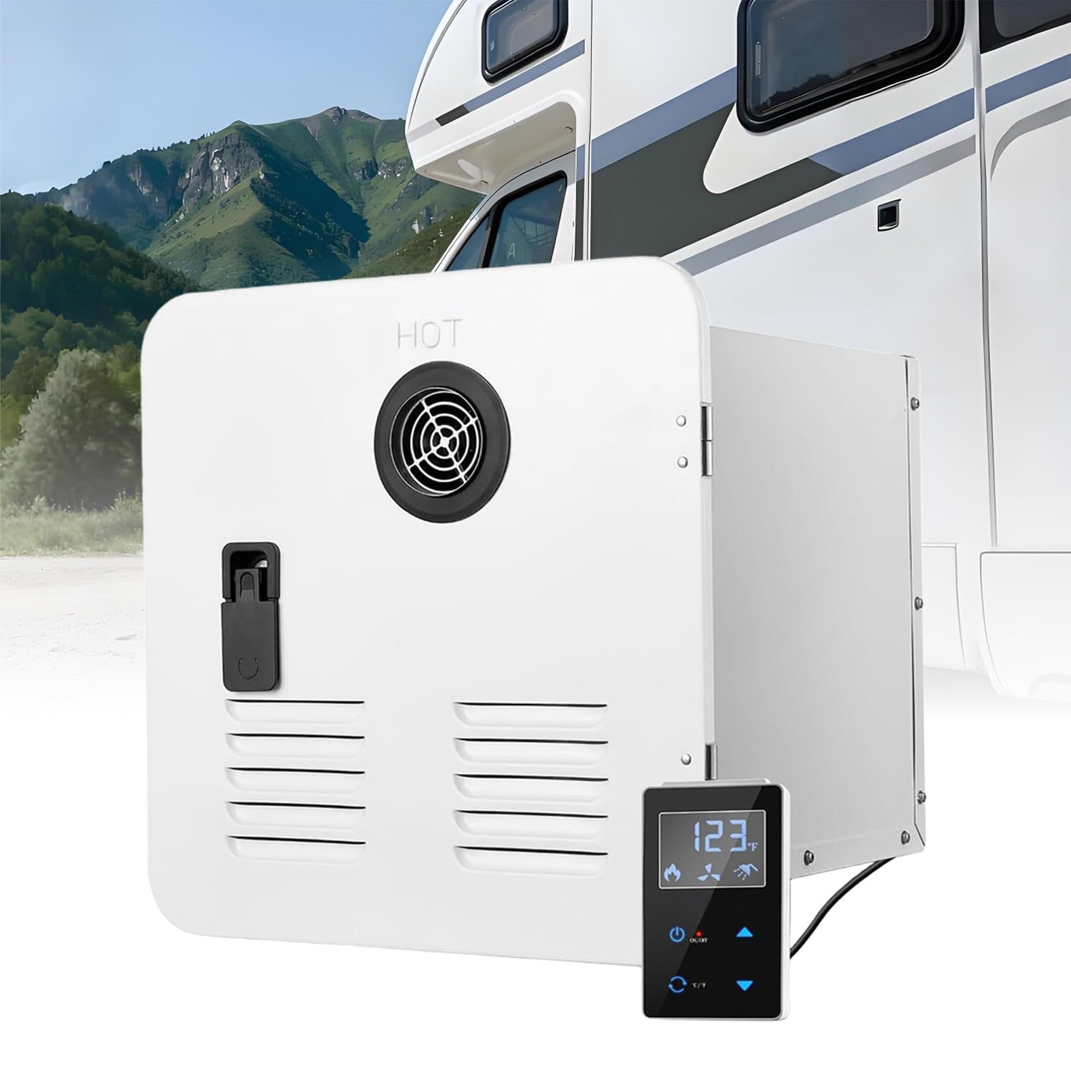 Scaldabagno Propano Senza Serbatoio 12V CC para autocaravana