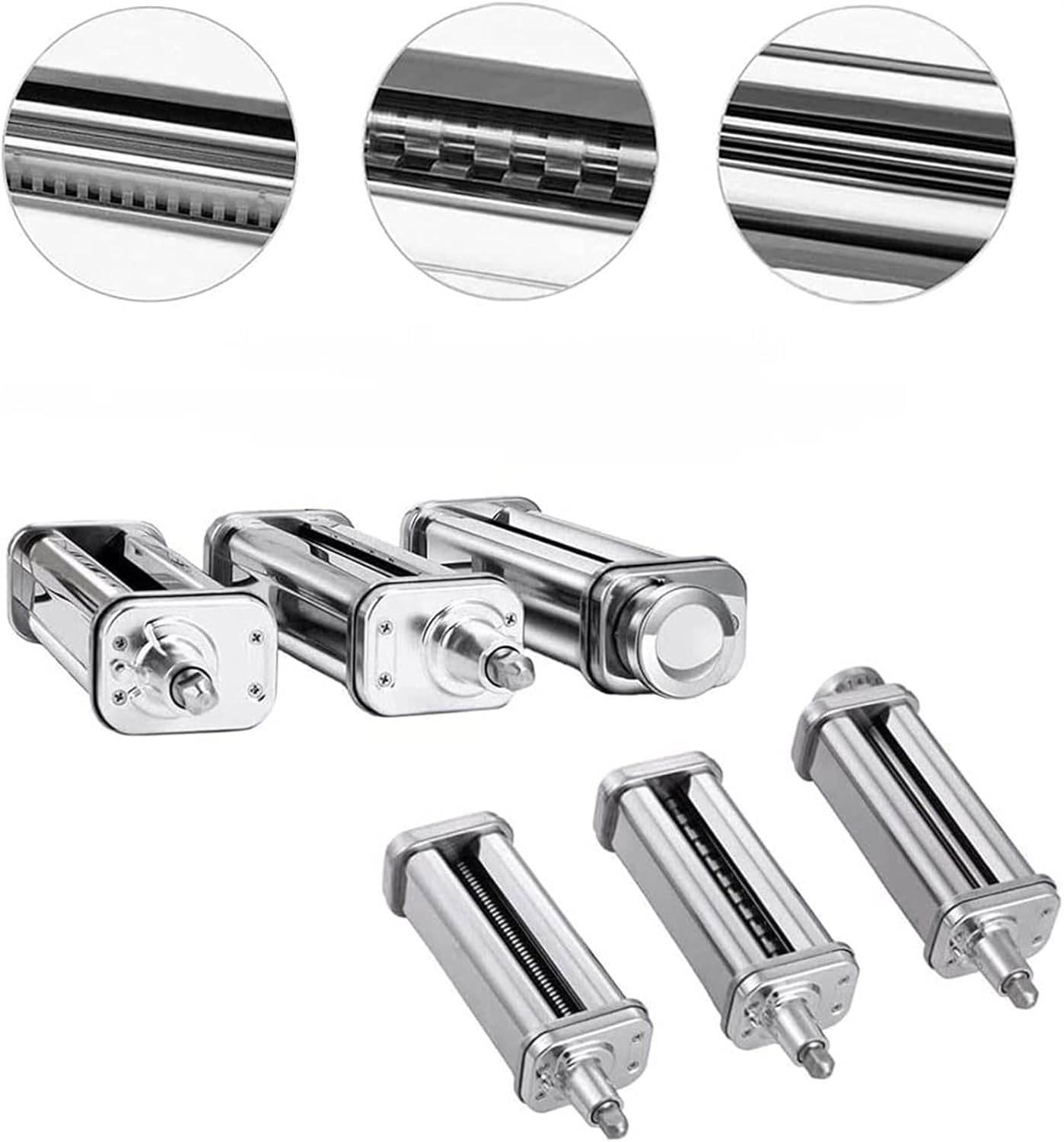 パスタメーカーアタッチメント パスタローラーカッターパーツヌードルプレス機パスタシート用 キッチンエイドスタンドミキサー対応