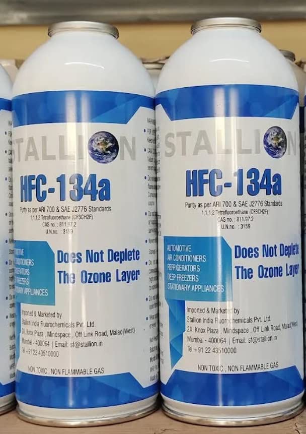 Panchal Refrigerator Parts Stallion HFC-134a Refrigeration Gas Can 