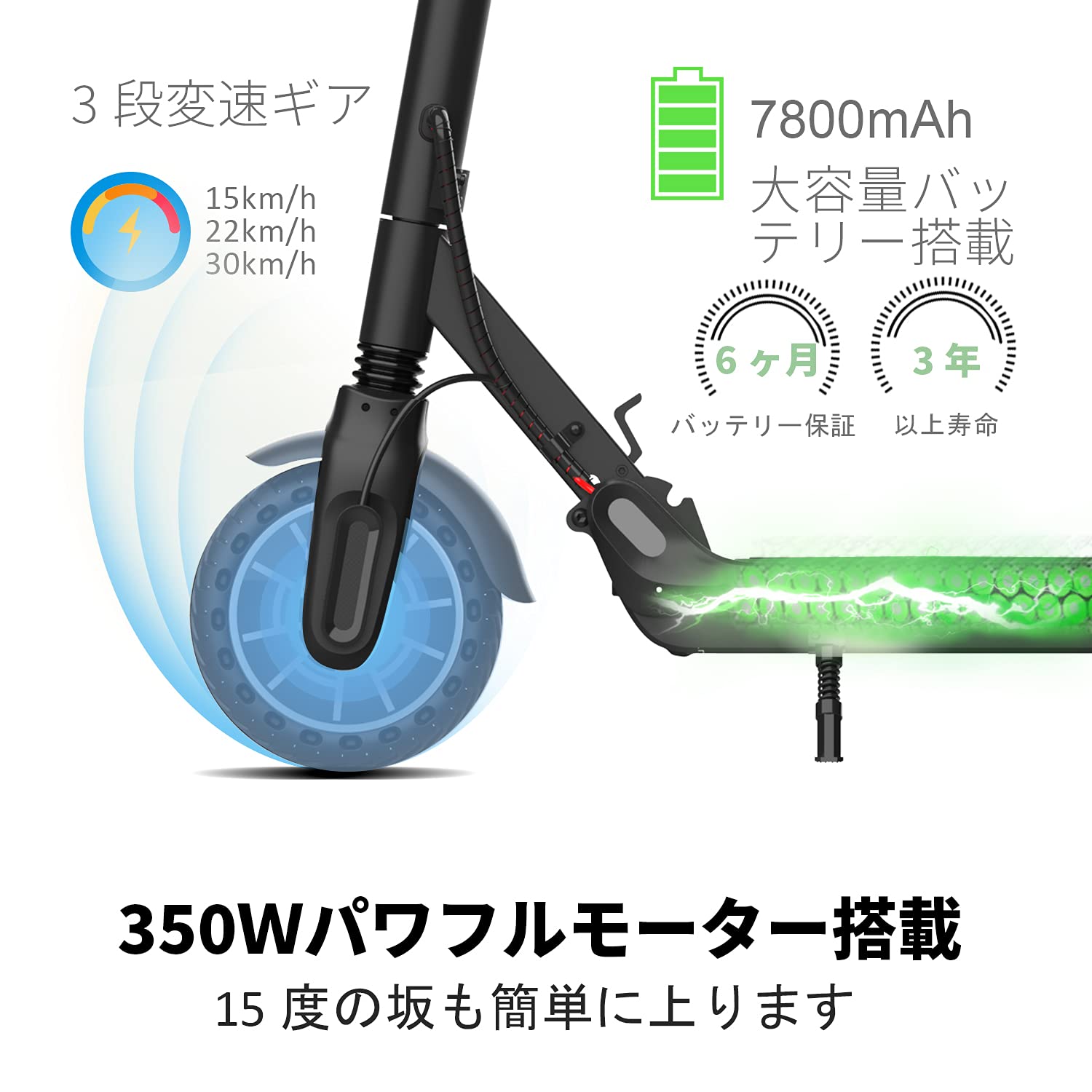 MegaMotion 電動キックボード