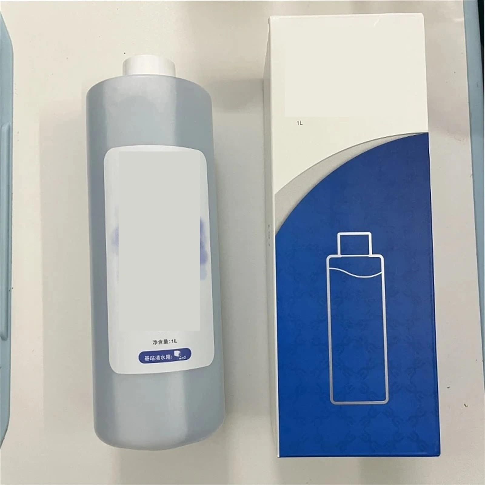 Soluzione Detergente Liquida for Pavimenti, 1 Litro, Compatibile con ECOVACS Deebot Ozmo Liquid T20 N9+T10 OMNI/T10 Turbo/X1 Omni/X1 Turbo