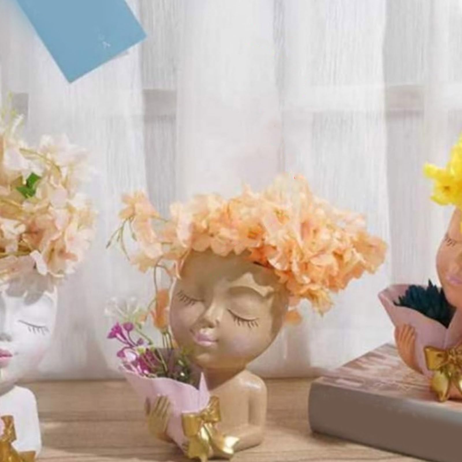 Stampo In Silicone Per Vasi 3D - Per Calcestruzzo, Gesso O Resina, Fai Da Te Decorativo - Foto 6