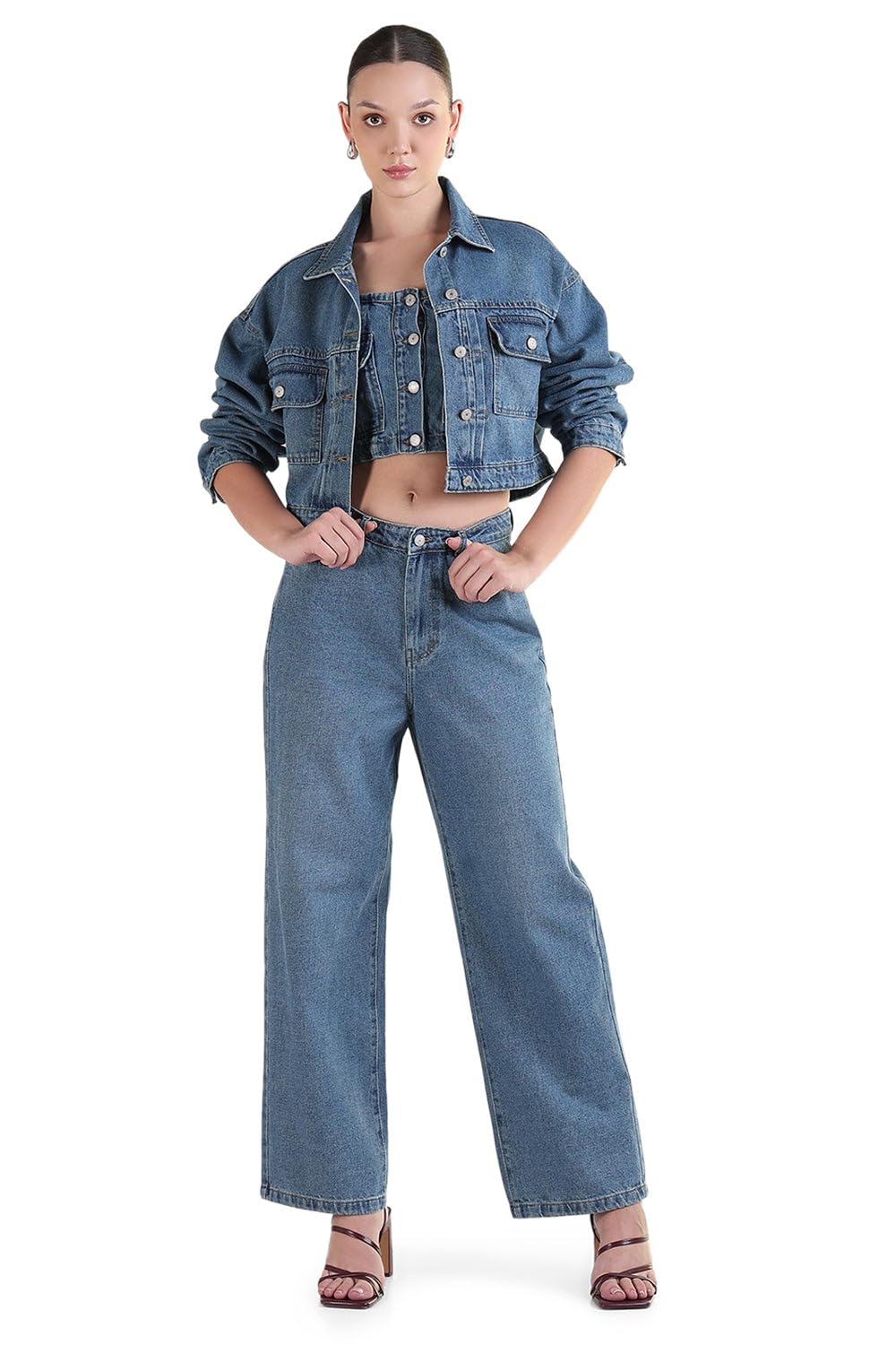 showoffff Edition Women's Solid Blue Co Ords Set with Jacket-IM-11440-84-83-1_Blue-P-picture-42