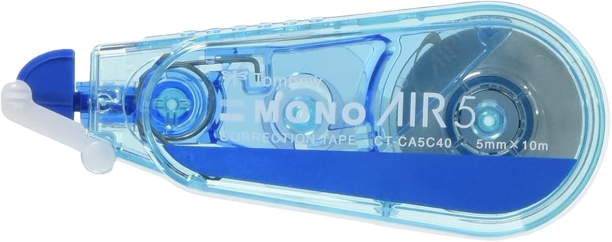 Tombow CT-CA5C40 Cinta correctora Mono Air 5C40 Cinta correctora azul