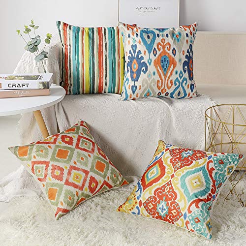 JOTOM Dekorative Kissenbezug Kissenhülle Frühling Sommer Herbst Winter für Fall Sofa Dekokissen Sofakissen Bezug Auto… – Bild 4